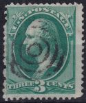 Obrázek k výrobku 50771 - 1870, USA, 0036IIvb, Výplatní známka: Prezidenti a politici - Benjamin Franklin ⊙