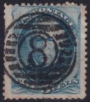 Obrázek k výrobku 50783 - 1878, USA, 0047v, Výplatní známka: Prezidenti a politici - Andrew Jackson ⊙