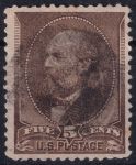 Obrázek k výrobku 50792 - 1882, USA, 0051c, Výplatní známka: Prezidenti - James A. Garfield ⊙