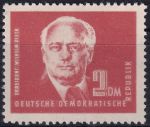 Obrázek k výrobku 50816 - 1950, NDR, 0254a, Výplatní známka: Prezident Wilhelm Pieck (I) ✶✶