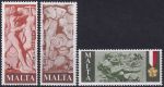Obrázek k výrobku 50937 - 1977, Malta, 0550/0553, Světový den telekomunikací ✶✶ 