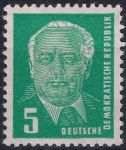 Obrázek k výrobku 51398 - 1952, NDR, 0322zaXI, Výplatní známka: Prezident Wilhelm Pieck (II) ✶✶