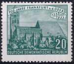 Obrázek k výrobku 51442 - 1953, NDR, 0358XI, 700 let města Frankfurtu nad Odrou: Heinrich von Kleist, básník ✶