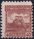Obrázek k výrobku 51486 - 1927, ČSR I, 0217a, Výplatní známka: Hrady, krajiny, měst - Pernštejn ✶✶