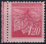 Obrázek k výrobku 51511 - 1945, ČSR II, 0378VV, Výplatní známka: Lipová ratolest ✶✶ o D