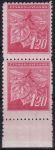 Obrázek k výrobku 51536 - 1945, ČSR II, 0378VV, Výplatní známka: Lipová ratolest ✶✶ ⊟ o H