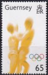 Obrázek k výrobku 51568 - 2004, Guernsey, 1019, Letní olympijské hry, Atény - Hod oštěpem ✶✶ 