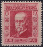 Obrázek k výrobku 51583 - 1923, ČSR I, 0176P8, Jubilejní - 5. výročí vzniku ČSR ✶