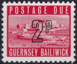Obrázek k výrobku 51604 - 1971, Guernsey, DL09, Doplatní známka: Zámek Cornet ✶✶ 
