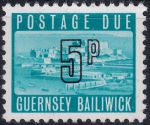 Obrázek k výrobku 51608 - 1971, Guernsey, DL12, Doplatní známka: Zámek Cornet ✶✶ 