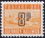 Obrázek k výrobku 51611 - 1971, Guernsey, DL14, Doplatní známka: Zámek Cornet ✶✶ 