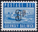 Obrázek k výrobku 51706 - 1971, Guernsey, DL10, Doplatní známka: Zámek Cornet ✶✶ 