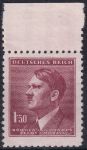 Obrázek k výrobku 52075 - 1942, Protektorát, 086, Výplatní známka: Adolf Hitler ✶✶ o D