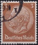 Obrázek k výrobku 52119 - 1933, Deutsches Reich, 0482, Výplatní známka: Paul von Hindenburg v medailonu (II) - Paul von Hindenburg (1847-1934), 2. říšský prezident ⊙