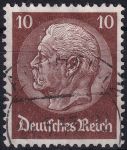 Obrázek k výrobku 52141 - 1933, Deutsches Reich, 0486, Výplatní známka: Paul von Hindenburg v medailonu (II) - Paul von Hindenburg (1847-1934), 2. říšský prezident ⊙