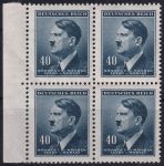 Obrázek k výrobku 52176 - 1942, Protektorát, 080, Výplatní známka: Adolf Hitler ✶✶ ⊞ o P