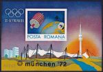 Obrázek k výrobku 52257 - 1972, Rumunsko, A097, Letecké: Letní olympijské hry, Mnichov (II) - Fotbalista na olympijském stadionu ✶✶