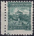 Obrázek k výrobku 52348 - 1929, ČSR I, 0221DČ, Výplatní známka: Hrady, krajiny, měst - Pernštej ✶✶ L D ⊟