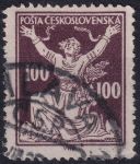 Obrázek k výrobku 52476 - 1920, ČSR I, 0158BVV, Výplatní známka: Osvobozená republika ⊙