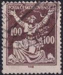 Obrázek k výrobku 52488 - 1920, ČSR I, 0158AVV, Výplatní známka: Osvobozená republika ⊙