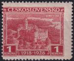 Obrázek k výrobku 52636 - 1928, ČSR I, 0237, 10. výročí vzniku ČSR (Jubilejní): Hluboká ✶✶ o P