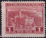 Obrázek k výrobku 52643 - 1928, ČSR I, 0237VV, 10. výročí vzniku ČSR (Jubilejní): Hluboká ✶✶