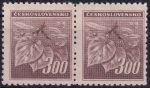 Obrázek k výrobku 52683 - 1945, ČSR II, 0379VV, Výplatní známka: Lipová ratolest ✶✶ ⊟