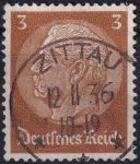 Obrázek k výrobku 53118 - 1933, Deutsches Reich, 0512, Výplatní známka: Paul von Hindenburg v medailonu (III) - Paul von Hindenburg (1847-1934), 2. říšský prezident ⊙