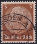 Obrázek k výrobku 53120 - 1934, Deutsches Reich, 0513X, Výplatní známka: Paul von Hindenburg v medailonu (III) - Paul von Hindenburg (1847-1934), 2. říšský prezident ⊙