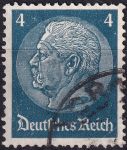 Obrázek k výrobku 53133 - 1934, Deutsches Reich, 0514, Výplatní známka: Paul von Hindenburg v medailonu (III) - Paul von Hindenburg (1847-1934), 2. říšský prezident ⊙