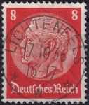 Obrázek k výrobku 53160 - 1934, Deutsches Reich, 0516, Výplatní známka: Paul von Hindenburg v medailonu (III) - Paul von Hindenburg (1847-1934), 2. říšský prezident ⊙