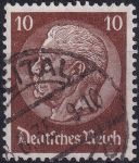 Obrázek k výrobku 53166 - 1934, Deutsches Reich, 0513X, Výplatní známka: Paul von Hindenburg v medailonu (III) - Paul von Hindenburg (1847-1934), 2. říšský prezident ⊙