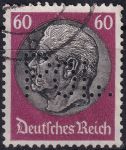 Obrázek k výrobku 53213 - 1934, Deutsches Reich, 0526, Výplatní známka: Paul von Hindenburg v medailonu (III) - Paul von Hindenburg (1847-1934), 2. říšský prezident ⊙