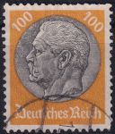 Obrázek k výrobku 53219 - 1934, Deutsches Reich, 0528, Výplatní známka: Paul von Hindenburg v medailonu (III) - Paul von Hindenburg (1847-1934), 2. říšský prezident ⊙