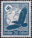 Obrázek k výrobku 53238 - 1934, Deutsches Reich, 0531x, Letecká poštovní známka: Orel Skalní ✶✶