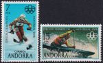 Obrázek k výrobku 53392 - 1975, Andorra (Španělská pošta), 0099/0100, Vánoce ✶✶