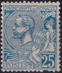 Obrázek k výrobku 53503 - 1901, Monako, 0024, Výplatní známka: Kníže Albert I. ✶✶