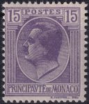 Obrázek k výrobku 53534 - 1924, Monako, 0078, Výplatní známka: Kníže Ludvík II. ✶✶
