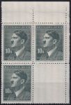 Obrázek k výrobku 53612 - 1942, Protektorát, 096VK-3, Výplatní známka: Adolf Hitler ✶✶ ⊞ L H