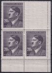 Obrázek k výrobku 53613 - 1942, Protektorát, 096VK-2, Výplatní známka: Adolf Hitler ✶✶ ⊞ P D
