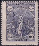 Obrázek k výrobku 53833 - 1929, ČSR I, 0243VV, 1000. výročí smrti sv. Václava - Svatý Václav od Mikoláše Alše ✶✶