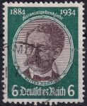 Obrázek k výrobku 53888 - 1934, Deutsches Reich, 0541, Oslava koloniální památky: Koloniální výzkumníci - Dr. Gustav Nachtigal ⊙