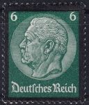 Obrázek k výrobku 53923 - 1934, Deutsches Reich, 0550, Úmrtí Paula von Hindenburga ⊙