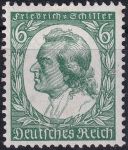 Obrázek k výrobku 53950 - 1934, Deutsches Reich, 0555, 175. výročí narození Friedricha von Schillera, básníka ⊙