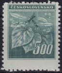 Obrázek k výrobku 53998 - 1945, ČSR II, 0380VV, Výplatní známka: Lipová ratolest ✶✶