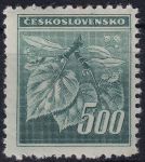 Obrázek k výrobku 54002 - 1945, ČSR II, 0380VV, Výplatní známka: Lipová ratolest ✶✶