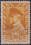 Obrázek k výrobku 54079 - 1946, ČSR II, 0382, Výplatní známka: Moskevské vydání ✶✶ o P