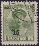 Obrázek k výrobku 54181 - 1927, Lucembursko, 0189, Výplatní známka: Vévodkyně Šarlota ⊙ 
