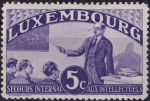 Obrázek k výrobku 54205 - 1935, Lucembursko, 0266, Mezinárodní pomoc emigrantům intelektuálům: Profesor ✶✶