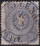 Obrázek k výrobku 54240 - 1875, Německá říše, 033a, Výplatní známka: Říšský orel, vydání \"PFENNIGE\" ⊙ 
